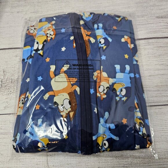 NEW!! Little Sleepies Bluey Dance Mode Zippy Size 3T - Picture 3 of 3